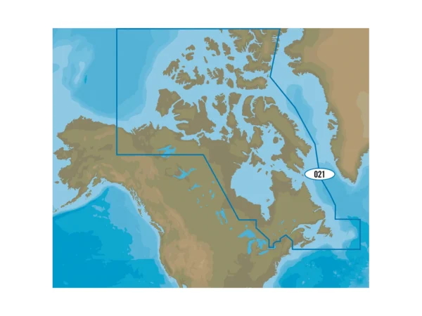 C-MAP 4D NA-D021 - Canada North & East