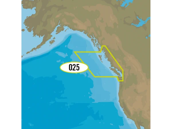 C-MAP 4D NA-D025 - Canada West Including Puget Sound