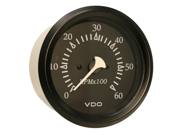 VDO Cockpit Marine 85mm (3-3/8") Sterndrive Tachometer - Black Dial/Bezel