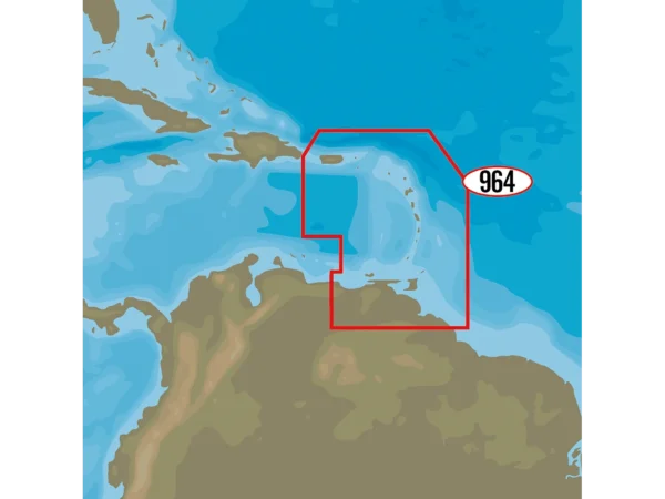 C-MAP 4D NA-D964 - Puerto Rico to Rio Orinoco Local