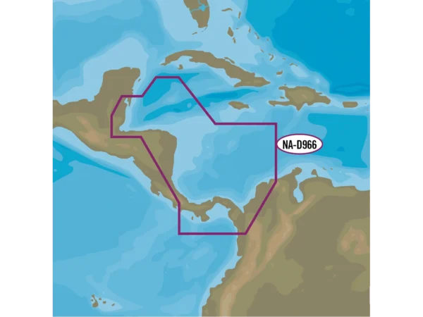 C-MAP 4D NA-D966 - Belize to Panama Local