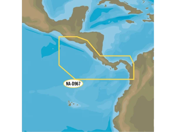 C-MAP 4D NA-D967 - Panama to Guatemala Local