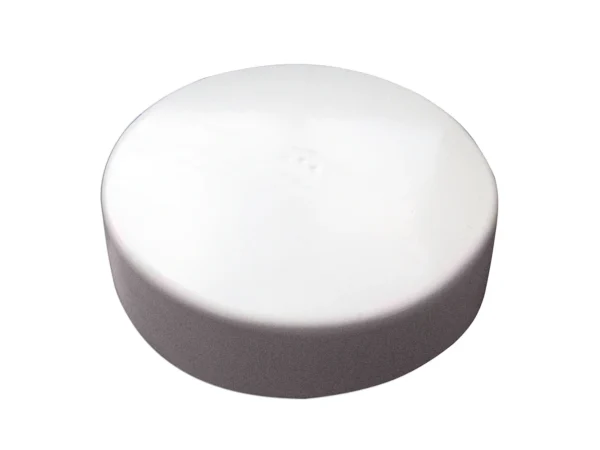 Monarch White Flat Piling Cap - 6.5"