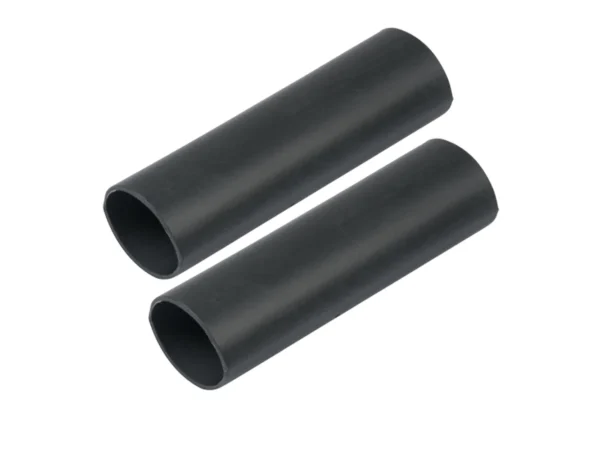 Ancor Heavy Wall Heat Shrink Tubing - 1" x 12" - 2-Pack - Black