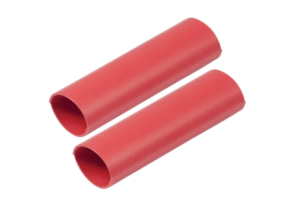 Ancor Heavy Wall Heat Shrink Tubing - 1" x 6" - 2-Pack - Red