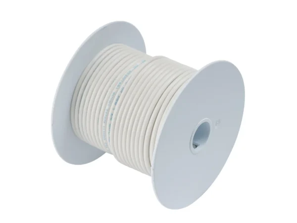 Ancor White 8 AWG Tinned Copper Wire - 50'