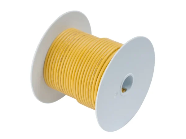 Ancor Yellow 8 AWG Tinned Copper Wire - 50'