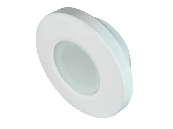 Lumitec Orbit Flush Mount Down Light - Blue Non-Dimming, Red Non-Dimming & White Dimming w/White Housing - Image 3