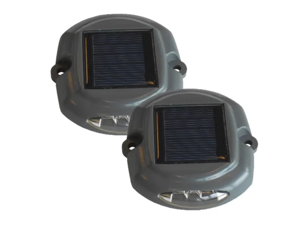 Dock Edge Docklite Solar Dock & Deck Light - 2-Pack