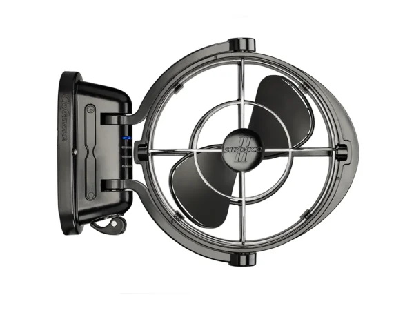 SEEKR by Caframo Sirocco II 3-Speed 7" Gimbal Fan - Black - 12-24V