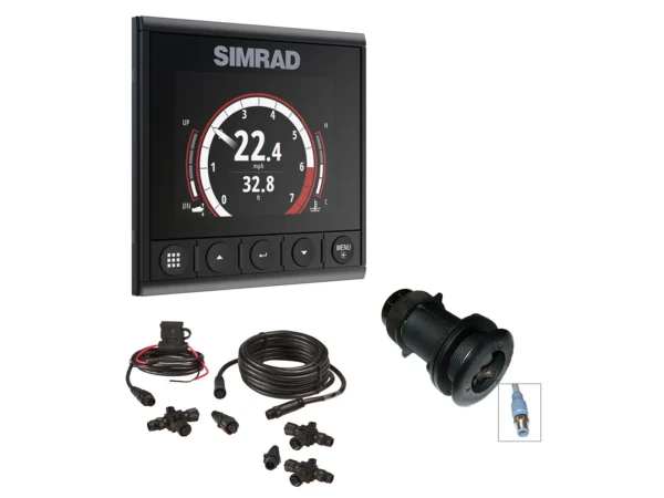 Simrad IS42 Speed/Depth Pack - IS42 Digital Display, DST800 Ducer & N2k Backbone Starter Kit