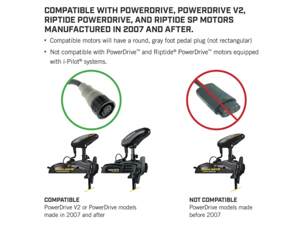 Minn Kota PowerDrive Foot Pedal - ACC Corded - Image 2