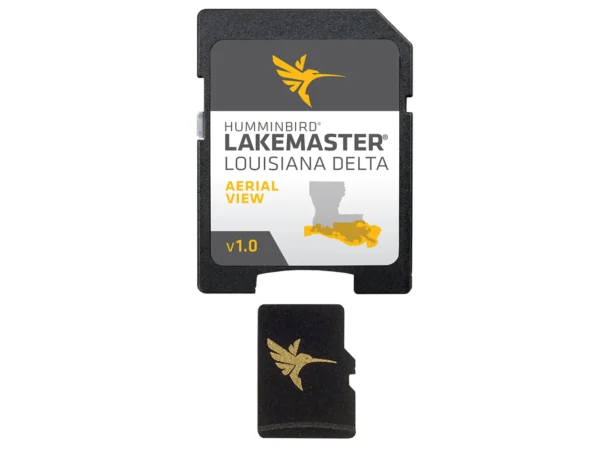 Humminbird LakeMaster Aerial Satellite View - Louisiana Delta