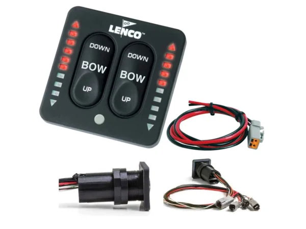 Lenco LED Indicator Integrated Tactile Switch Kit w/Pigtail f/Single Actuator Systems