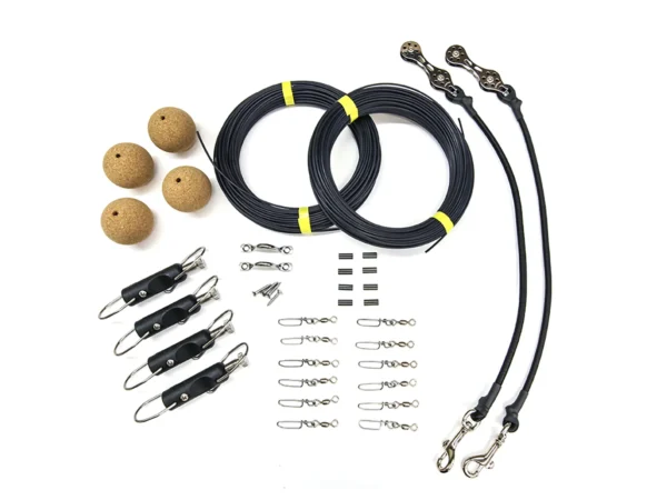 Tigress Ultimate Rigging Kit - 400lb Black Mono