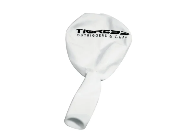 Tigress White Helium Ballons