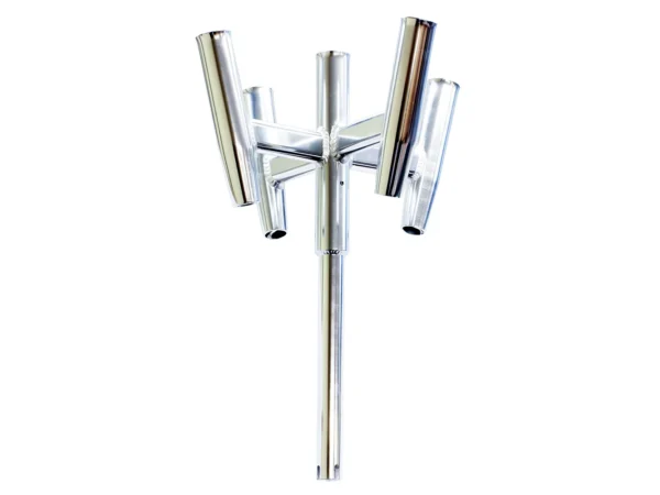 Tigress Five Banger Aluminum Rod Holder - Straight Butt