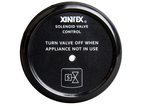 Fireboy-Xintex Propane Control & Solenoid Valve w/Black Bezel Display