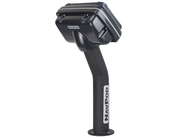 NavPod PED4500-01 PedestalPod Pre-Cut f/Garmin echoMAP™ 72sv, 73sv, 74sv, 75sv, 72dv, 73dv, 74dv & 75dv - Carbon Black