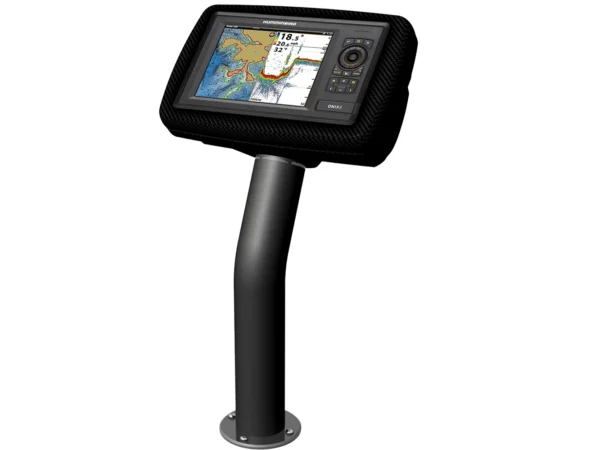 NavPod PED4900-02 PedestalPod Pre-Cut f/Humminbird ONIX 8 8.4" Series - Carbon Black