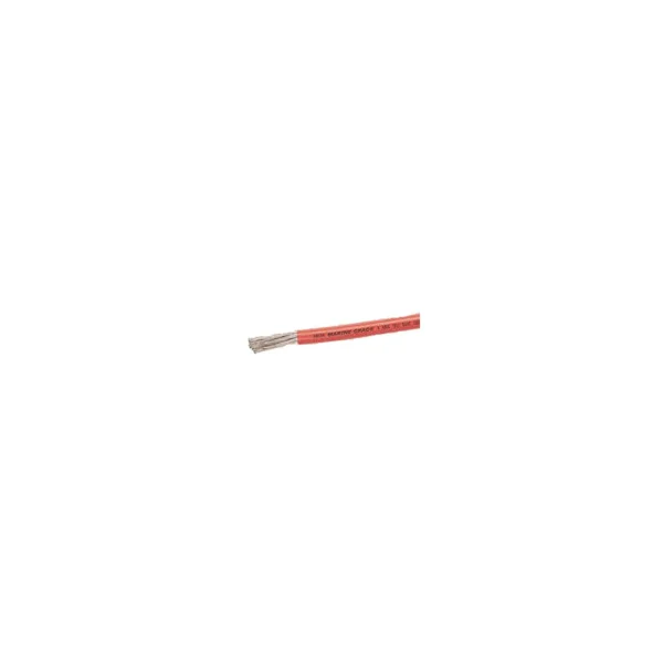 Ancor 116502 Marine Grade™ Tinned Copper Battery Cable, 1/0 AWG, 25', Red