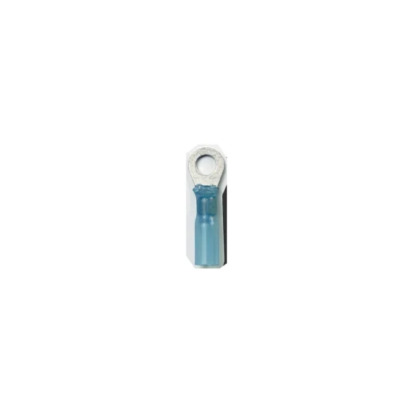 Ancor 311299 Marine Grade™ Heat Shrink Ring Terminals, #8 Fastener, 16-14 Wire, Blue, 100/Pk