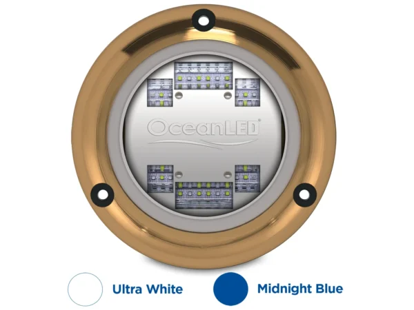 OceanLED Sport S3124s Underwater LED Light - Ultra White/Midnight Blue