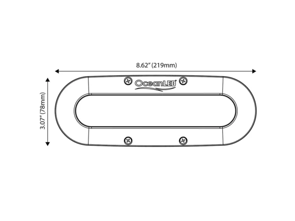 OceanLED X-Series X8 - Midnight Blue LEDs - Image 2