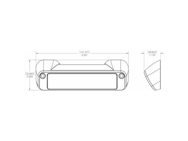 Lumitec Perimeter Light - White Finish - White Non-Dimming - Image 2