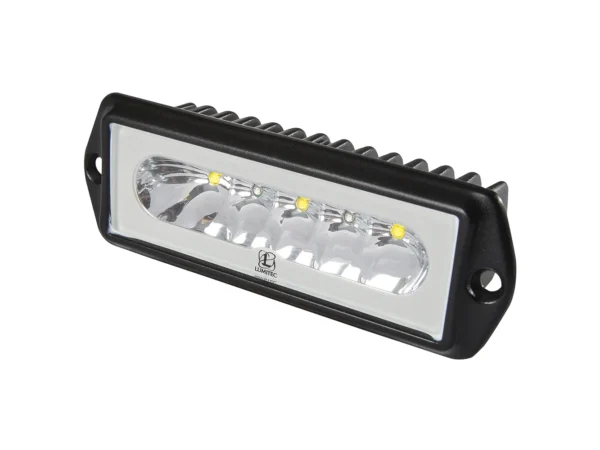 Lumitec Capri2 - Flush Mount LED Flood Light - Black Housing - 2-Color White/Blue Dimming - Image 2