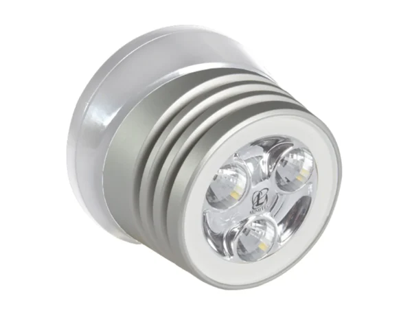 Lumitec Zephyr LED Spreader/Deck Light - Brushed White Base - White Non-Dimming