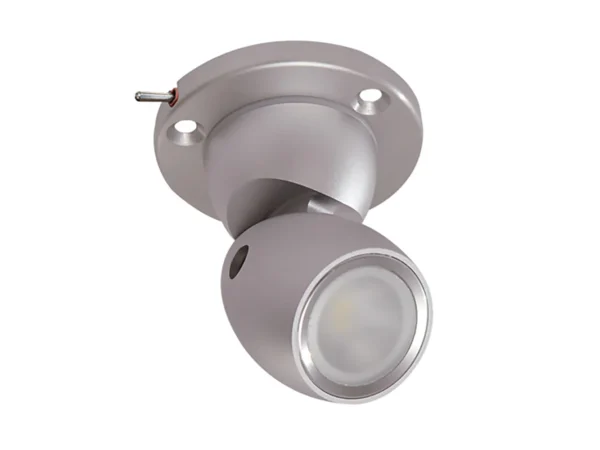 Lumitec GAI2 White Light - Heavy-Duty Base w/Built-In Switch - Brushed Housing