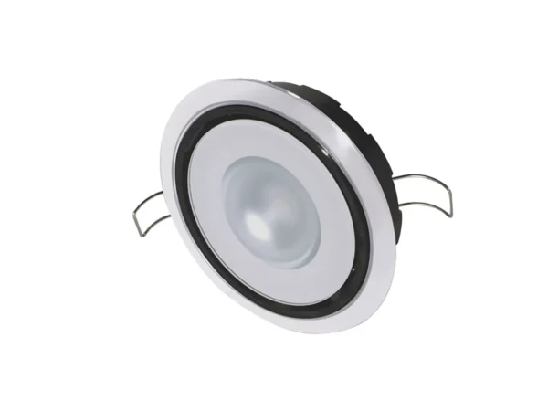 Lumitec Mirage Positionable Down Light - Spectrum RGBW Dimming - White Bezel - Image 4