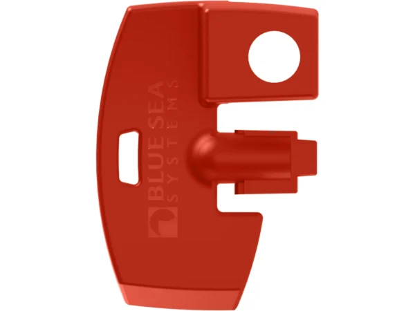 Blue Sea 7903 Battery Switch Key Lock Replacement - Red