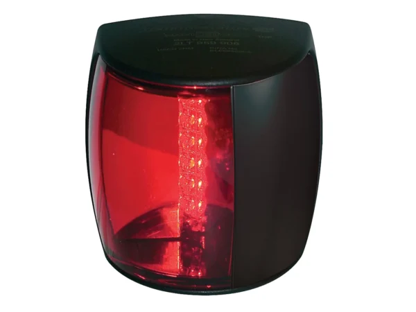 Hella Marine NaviLED PRO Port Navigation Lamp - 2nm - Red Lens/Black Housing