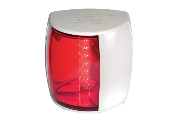 Hella Marine NaviLED PRO Port Navigation Lamp - 2nm - Red Lens/White Housing