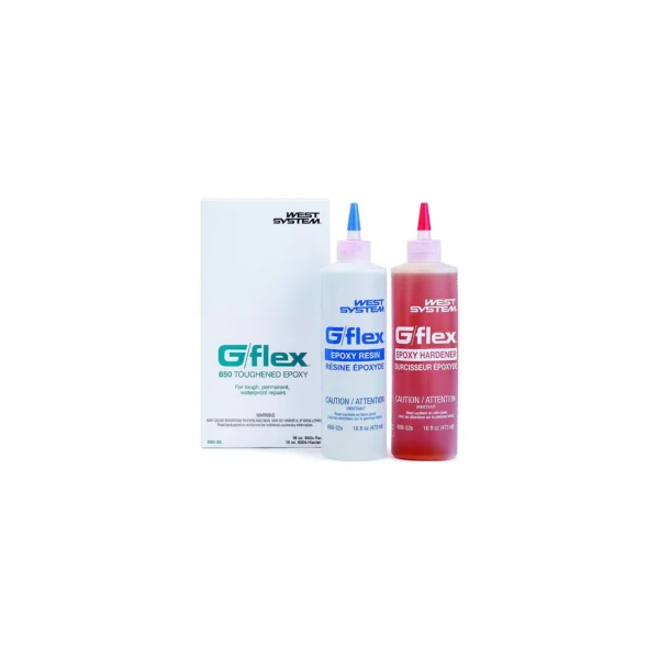 West System G/Flex 65032 Epoxy, 32 oz. (2ea 16 oz. bottles)