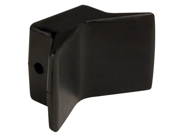 C.E. Smith Bow Y-Stop - 4" x 4" - Black Natural Rubber