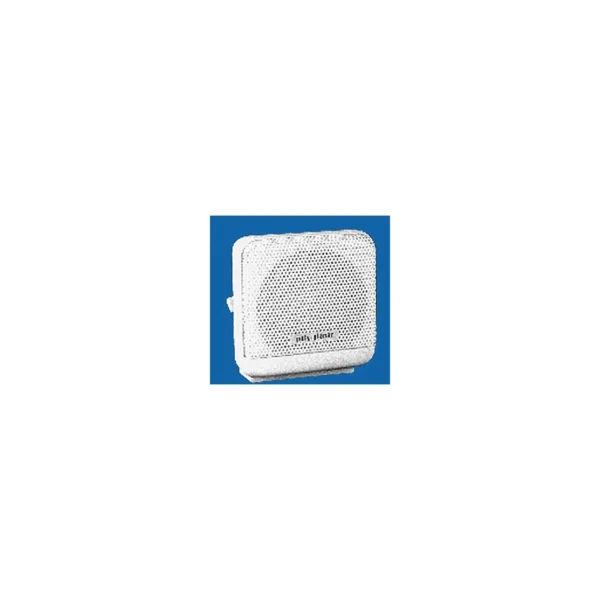 Poly-Planar MB41W Waterproof VHF Extension Speakers Surface Mount 10W 4-5/8" x  4-5/8", White