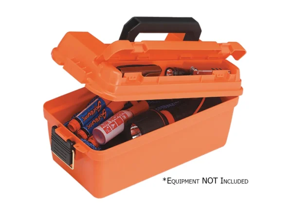 Plano Small Shallow Emergency Dry Storage Supply Box - Orange