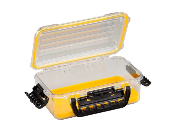 Plano Waterproof Polycarbonate Storage Box - 3600 Size - Yellow/Clear