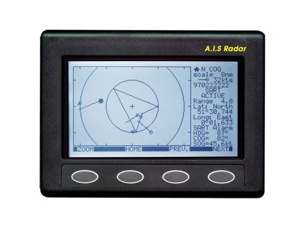 Clipper AIS Plotter/Radar - Requires GPS Input & VHF Antenna