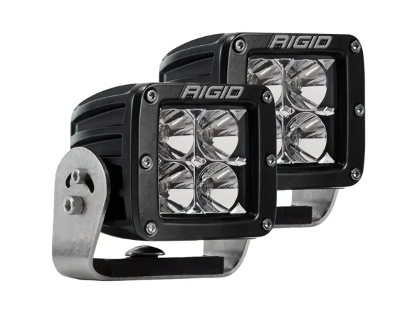 RIGID Industries D-Series PRO - Flood LED - Pair - Black