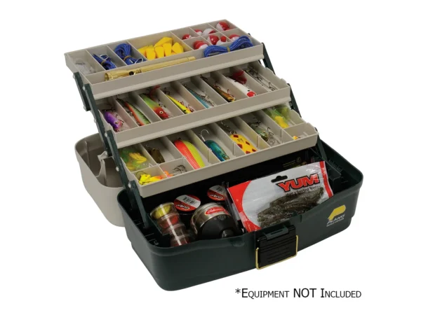 Plano Three-Tray Fixed Compartment Tackle Box