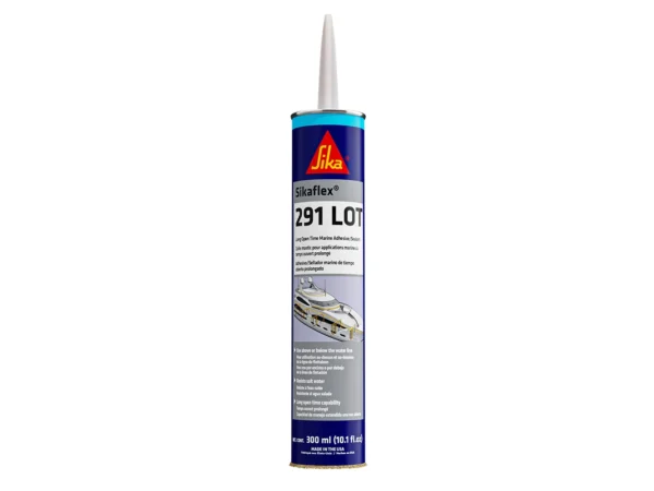 Sika Sikaflex® 291 LOT Slow Cure Adhesive & Sealant 10.3oz(300ml) Cartridge - White