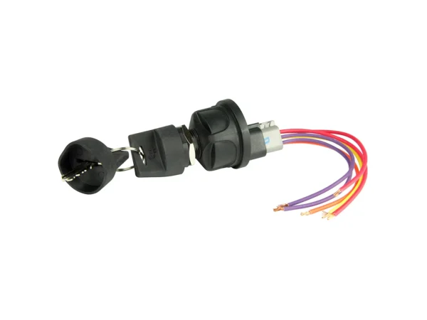 BEP 4-Position Sealed Nylon Ignition Switch - Accessory/OFF/Ignition & Accessory/Start