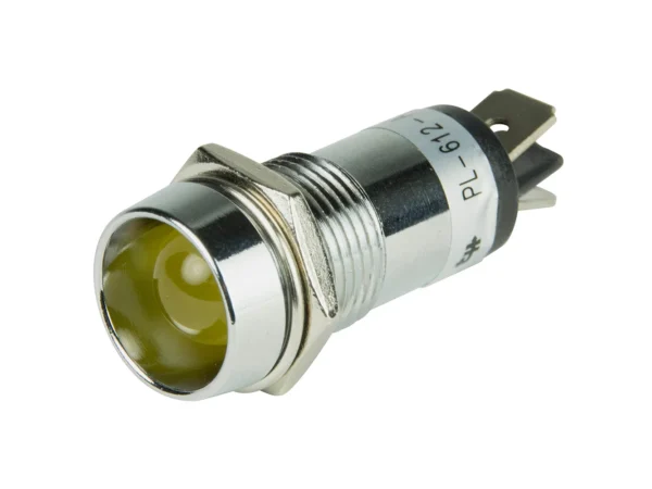 BEP LED Pilot Indicator Light - 12V - Amber