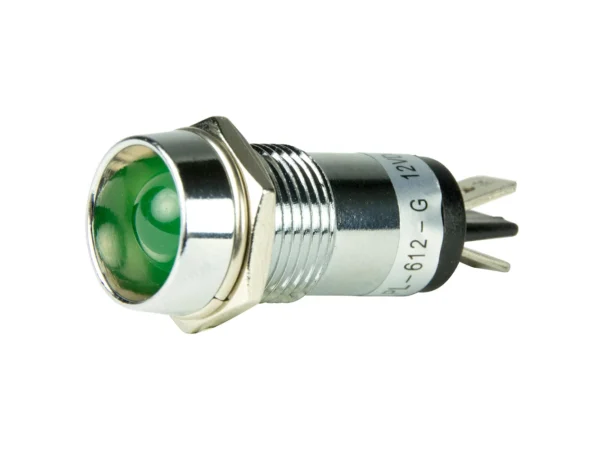 BEP LED Pilot Indicator Light - 12V - Green