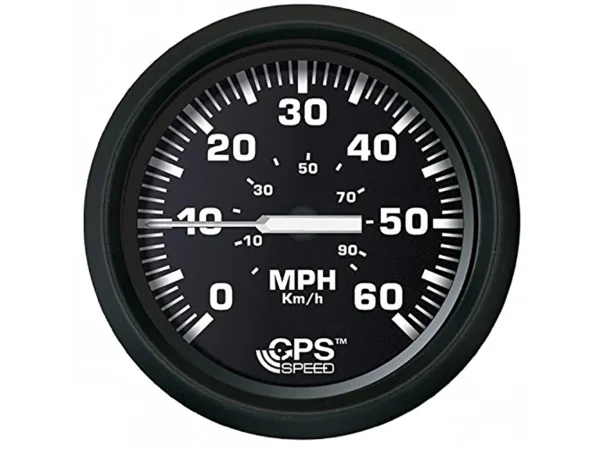 Faria Euro Black 4" Speedometer 60MPH (GPS)