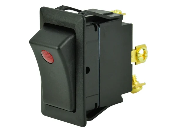 BEP SPST Rocker Switch - 1-LED - 12V - ON/OFF